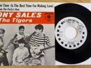 TONY SALES & THE TIGERS RARE GARAGE PROMO 45+PIC SLEEVE WHEN THE PARTY'S OVER
