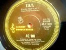 ACDC -  TNT / I'm a Rocker.  On Alberts Prod label...with kangaroo logo.