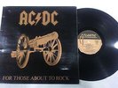 AC/DC *FOR THOSE ABOUT TO ROCK* 1981 SPANISH ONLY PS GATEFOLD LP ACDC