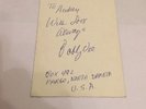 BOBBY VEE  - 1960s ORIGINAL BW PHOTO  SIGNED  -  AUTHENTIC UACC