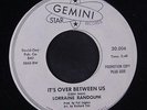 LORRAINE RANDOLPH: It's Over Between Us 45 (dj) Soul
