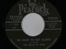 Gospel 45 BELLS OF ZION So Hard To Get Along / Wicked Race on Peacock