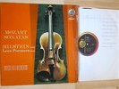 CAPITOL P 8452 UK, MOZART: Sonatas, MILSTEIN, POMMERS