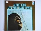 ALBERT KING : ORIGINAL 1968 UK 1st PRESS VINYL LP. LIVE WIRE/BLUES POWER.