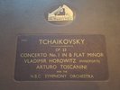 TCHAIKOVSKY CONCERTO NO1 IN B FLAT MINOR VLADIMIR HOROWITZ & NBC SYMPHONY ORCH
