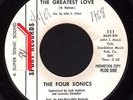 NORTHERN SOUL - THE FOUR SONICS The Greatest Love on Sport