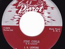 Blues Rocker 45 on PARROT - J. B. LENORE LENOIR - Fine Girls / I Lost My Baby