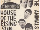 ANIMALS House Of The Rising Sun RARE Denmark 45 WAVE TOP garage psych danish p/s