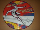 JOE SATRIANI 'SURFING WITH THE ALIEN' GRUB 8P FOOD FOR THOUGHT 1987 PICTURE DISC