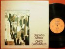 Flute Latin Jazz ALEJANDRO SANTOS 5 Carnavales RaRe Orig 1988 LP on Tango HEAR