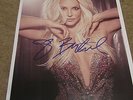 BRITNEY SPEARS  -  SEXY  SIGNED  10X8 COL  PHOTO - GENUINE - UACC PROOF