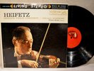 JASCHA HEIFETZ Sibelius: Violin Concerto RCA LSC-2435 LP EX Shaded Dog 1S/0S
