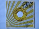 Carl Perkins SUN RECORD 224 with PUSH MARKS SIGNED AUTOGRAPHED