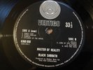 Black Sabbath LP Master of Reality UK Vertigo swirl 1st press & GENUINE POSTER