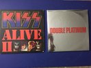 KISS Alive II & KISS Double Platinum Both Have Two LP's With Original Sleeves