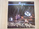 SAGA - Best of  DDR Amiga Label signed by the complete band
