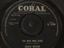 Jackie Wilson- The Who Who Song- Coral