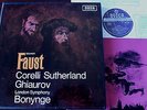 DECCA SET 327-30 WB GR GOUNOD FAUST 4-LP CORELLI SUTHERLAND BONYNGE EX++ ENGLAND