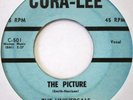 THE UNIVERSALS The Picture 45 RARE DOO-WOP CORA-LEE 501