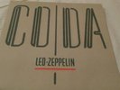 Led Zeppelin - Coda Vinyl LP + Inner UK 1st Press Embossed Sleeve A2/B NM/NM