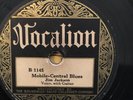 Vocalion 1143 Jim Jackson MOBILE-CENTRAL BLUES  78 rpm  VG+ 1928
