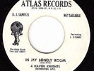 4 HAVEN KNIGHTS - Atlas 1066 - In My Lonely Room - 1956 DOO-WOP DJ 45