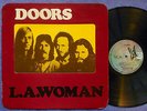 THE DOORS L.A. Woman 1971 UK 1A/1B 1st PRESS Die-Cut Window: Naked Woman Cross