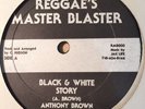 ANTHONY BROWN / SIR LORRAINE black & white b/w loving you REGGAE MASTER BLASTER