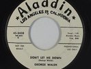 Rockabilly 45 - George Walsh - Don't Let Me Down - Aladdin - mp3