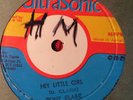 TONY CLARKE - going home b/w hey little girl - ULTRASONIC 10'