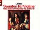 EMI - LUCY VAN DAEL - CORELLI - VIOLIN SONATAS OP 5. - CURTIS, MULLER - NM