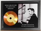 ELVIS PRESLEY 'THAT'S ALL RIGHT' SUN RECORDS SIGNED GOLD PRESENTATION PHOTO/DISC