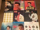 Lot: 14 ELVIS PRESLEY LPs SUN RCA XMAS GOLD PROMISED ALOHA SOMETHING HITS+++