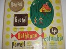 Hansel & Gretel Basil Rathbone Jane Powell ML 2055 LP Vinyl Record