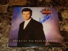 Rick Astley Rare Authentic Signed Vinyl LP Record Whenever You Need Somebody