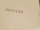 BEATLES WHITE ALBUM 2LP APPLE SWBO101 (VERY LOW NUMBER 0037549 - 1968 1st PRESS)