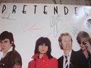THE PRETENDERS -S/T LP Vinyl UK 1979 FULLY HAND SIGNED BY ORIGINAL LINE UP  VIEW