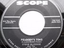 STEVE BLEDSOE & BLUE JAYS rockabilly Halloween 45 PEABODY'S TOMB STAN THE MAN eJ