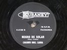 78 RPM -- Conjunto Hnos. Carbia, Kubaney K-5100, E  Latin Jazz