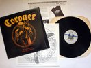 CORONER Punishment For Decadence FIRST ORIGINAL US PRESS LP
