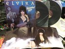 ELVIRA Presents HAUNTED HITS 2 LP Rock N Roll Horror Songs w/POSTER Vinyl Record