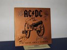 AC/DC - HAND SIGNED LP FIRMADO “ FOR THOSE ABOUT TO ROCK ” 5 AUTOGRAFOS