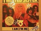 TWISTED SISTER,  I AM (I'M ME),  AUTOGRAPHED,  RECORD.