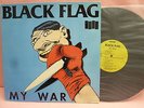 LP BLACK FLAG MY WAR SST RECORDS 023 US PRESS NO BARCODE HENRY ROLLINS GREG GINN
