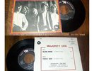 MAJORITY ONE - Glass Image Rare French PS 7' Psych Prog 70'