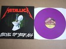 Metallica Metal Up Your Ass Rare Purple Vinyl LP