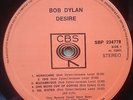 Bob Dylan NEW ZEALAND Solid Orange CBS Rare 1975 LP Desire with Insert