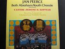 Jan Peerce/ Beth Abraham - Across The Generations LP Mint- TR 601 1983 Record