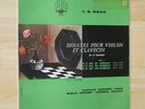BACH / REINHOLD BARCHET / VEYRON-LACROIX sonatas vol. 1 ERATO STEREO STE 50079