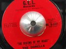 DORELLS beating of my heart / maybe baby 45 GEL – northern soul girl group HEAR